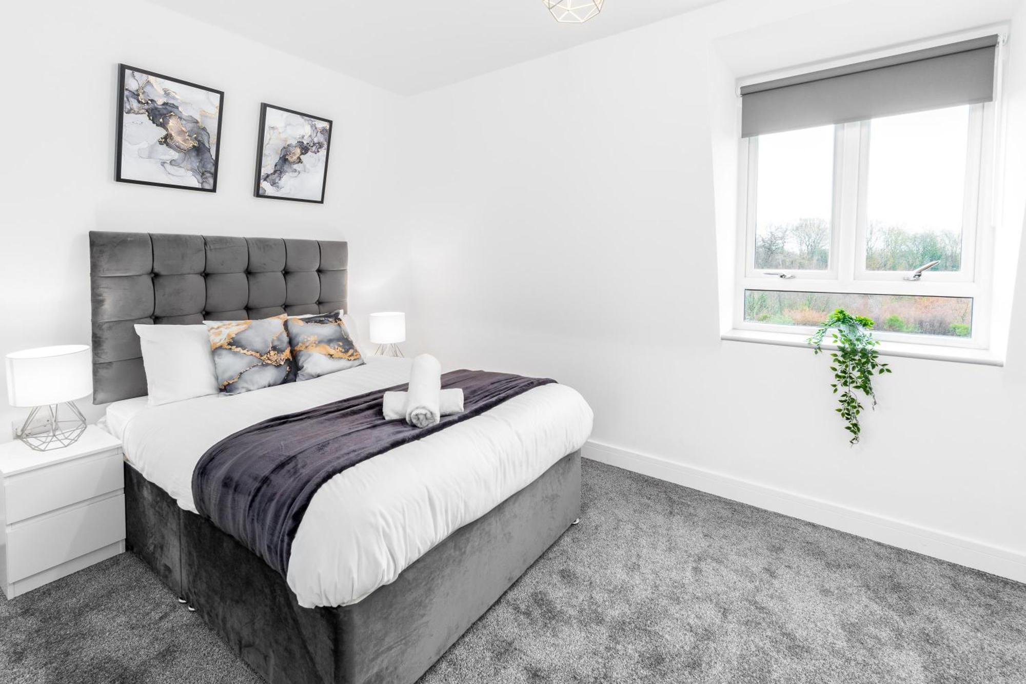 Stylish 2 Bedroom Apartment - Balcony - Secure Parking - Top Rated - 5Mc Birmingham Eksteriør bilde