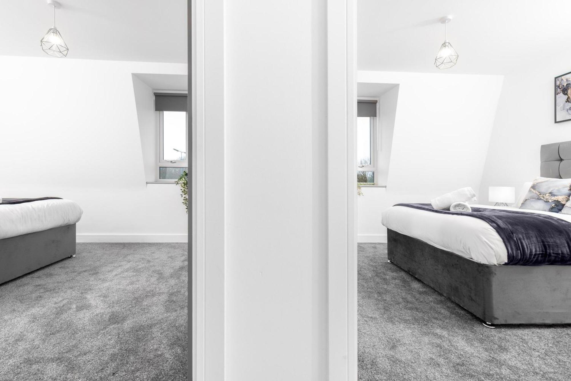 Stylish 2 Bedroom Apartment - Balcony - Secure Parking - Top Rated - 5Mc Birmingham Eksteriør bilde